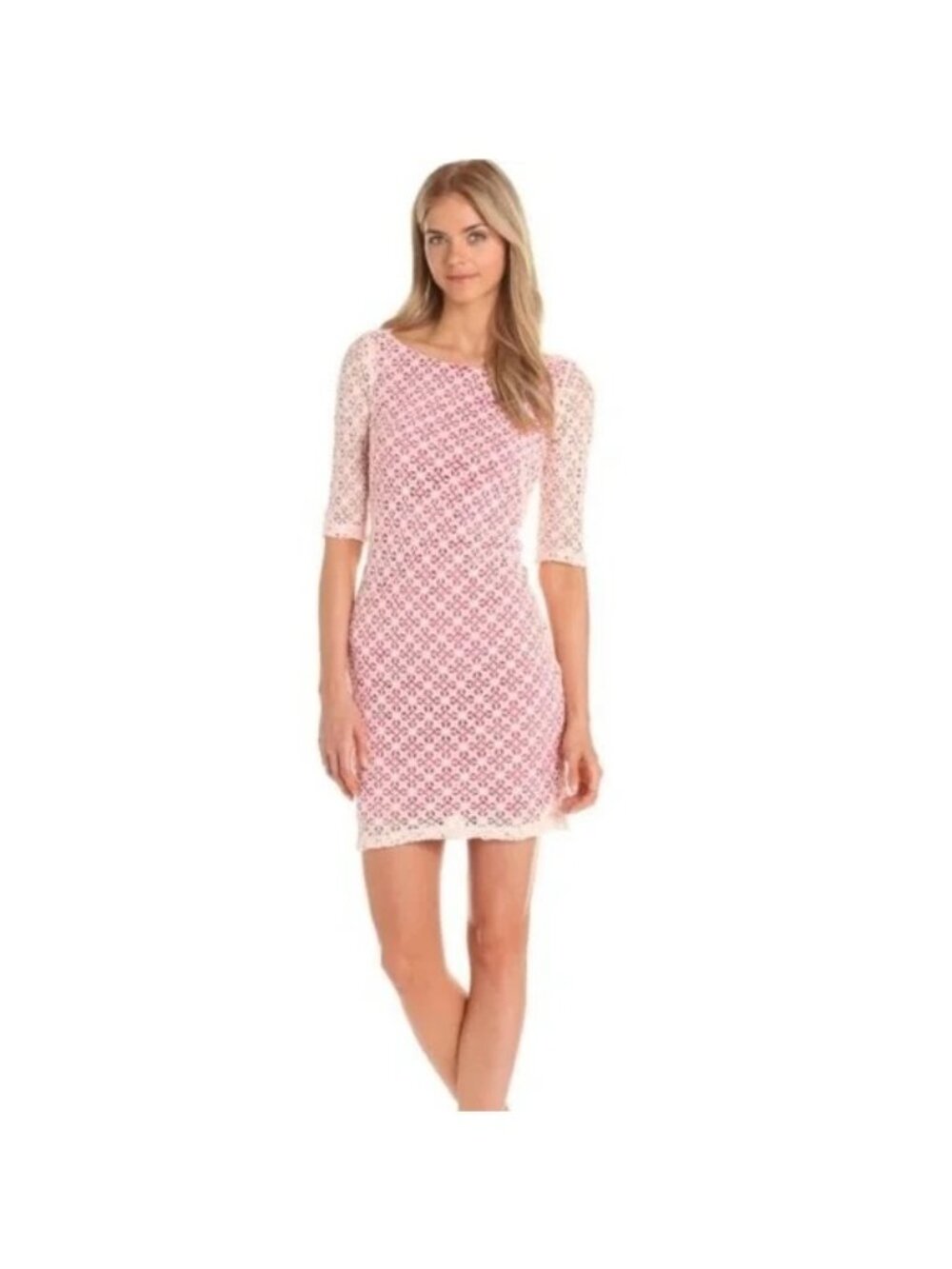 🆕IVY & BLU for Maggy Boutique Crochet Lace Dress 6 - Picture 3 of 13